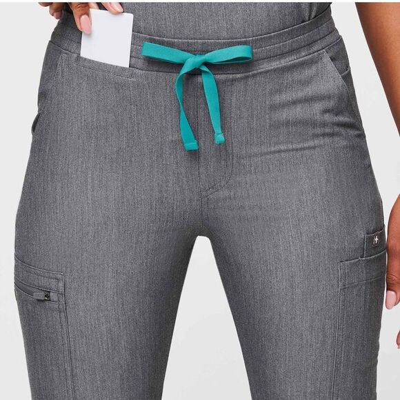 Figs Women’s  Skinny Scrub pants limited edition denim blue size XL! EUC! - Picture 2 of 14